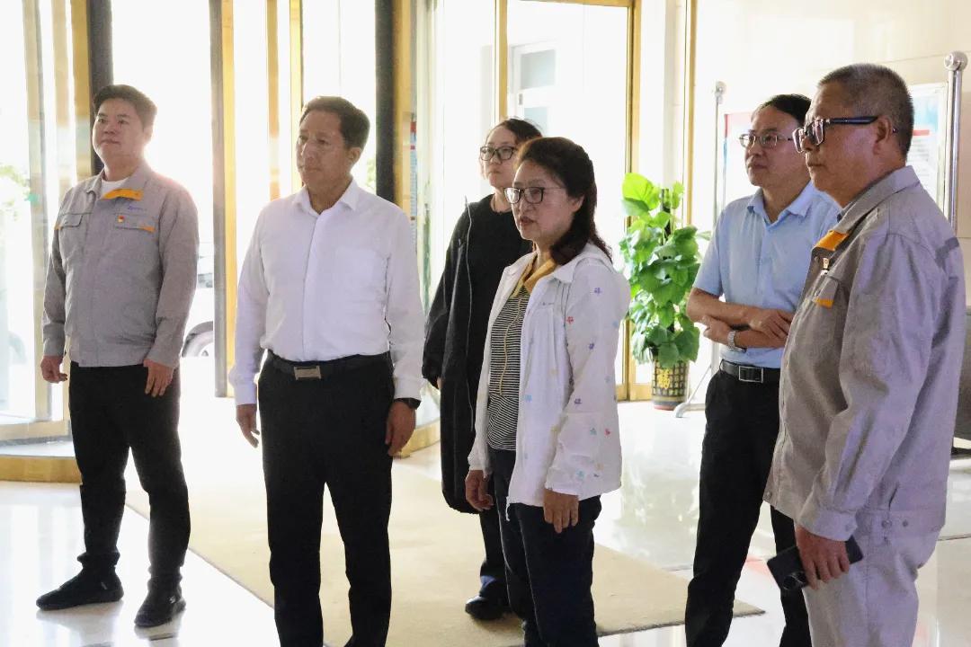 省州市委社会工作部一行莅临公司党委参观调研