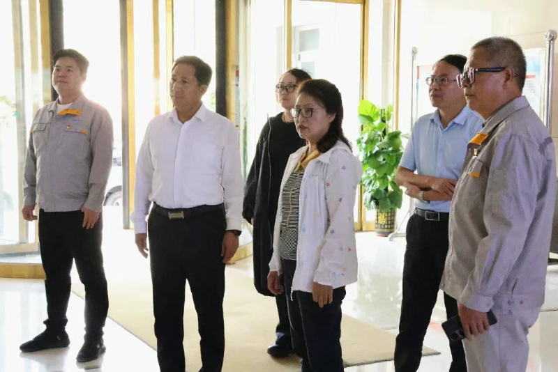 省州市委社会工作部一行莅临公司党委参观调研